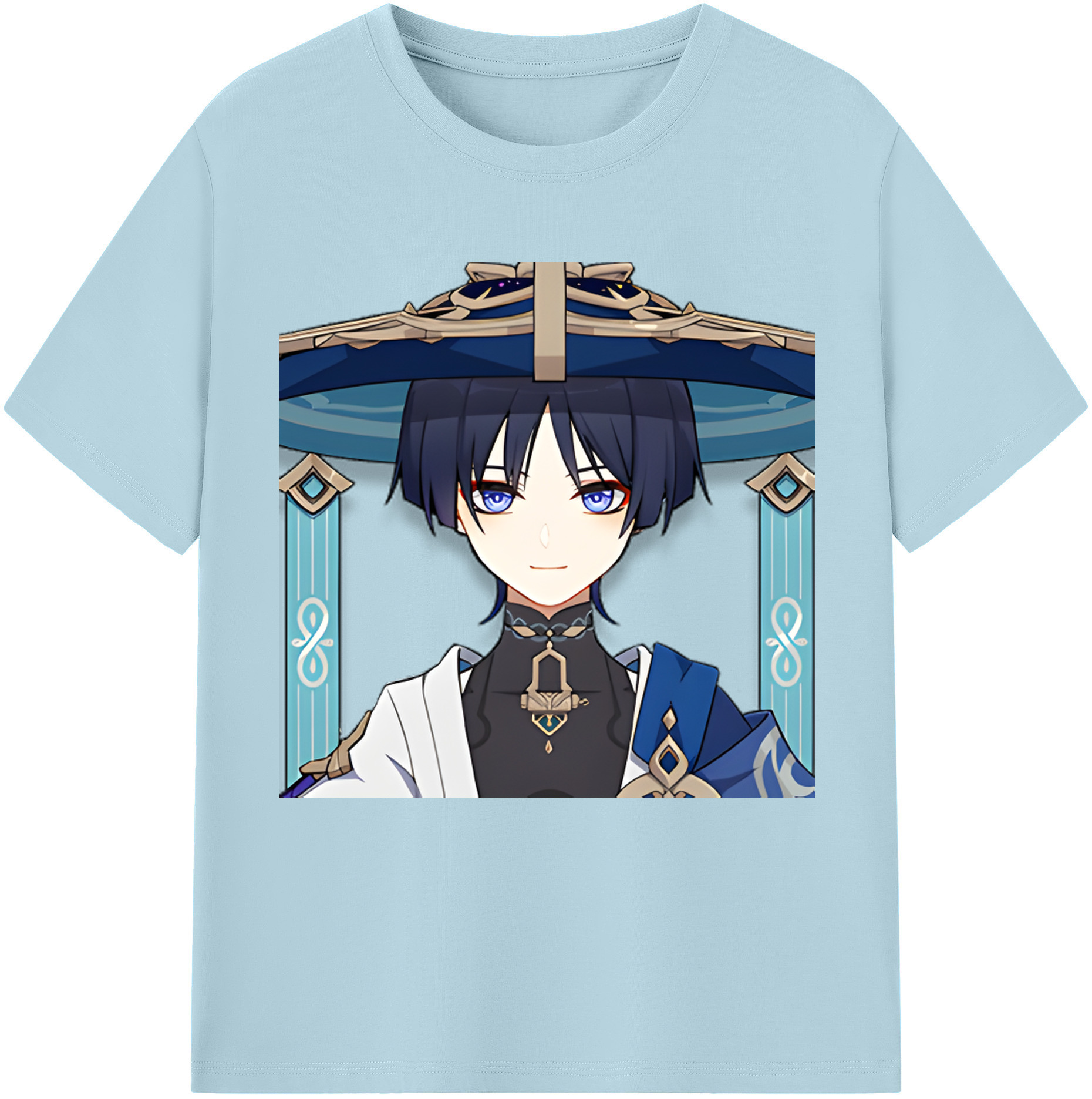 げんし神 さんペい genshin Sanpei 綿100％半袖Tシャツ（フロントプリント）